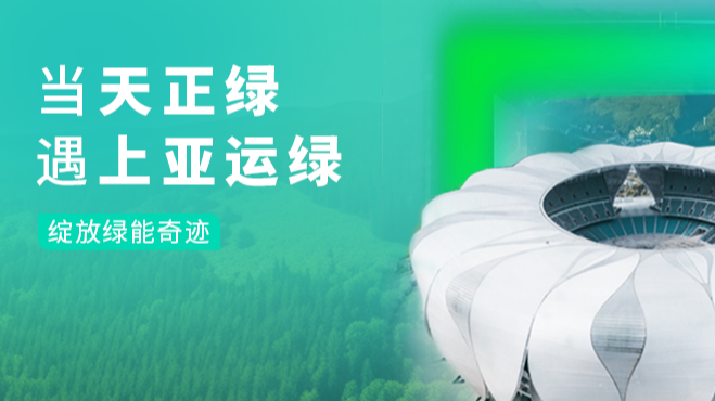 当Z6尊龙凯时绿，遇上亚运绿……